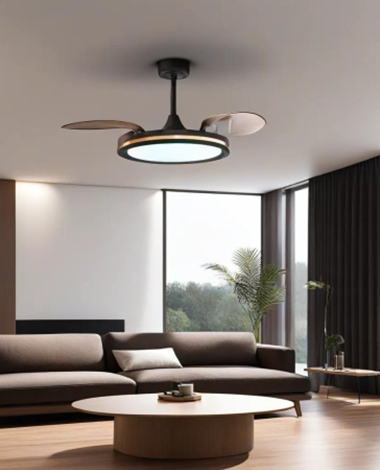 Newly Developed Ceiling Fan With Lights By Lac Smart Lighting | Lacled